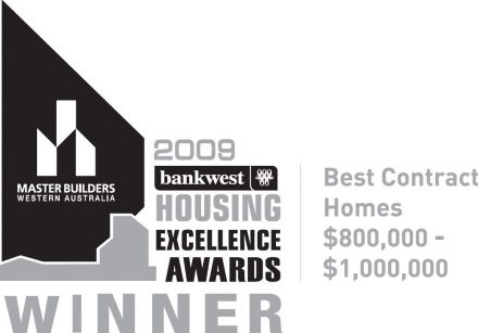 The 2009 MB winning award for Exclusive Residence.