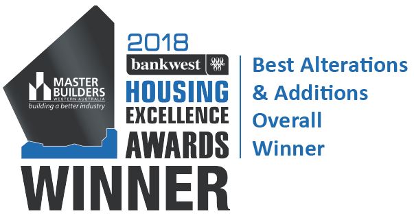 The 2018 MB winning award for Exclusive Residence.