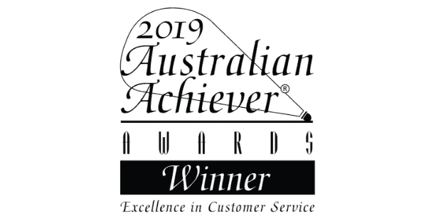 The 2019 Australian Achiever winning award for Exclusive Residence.